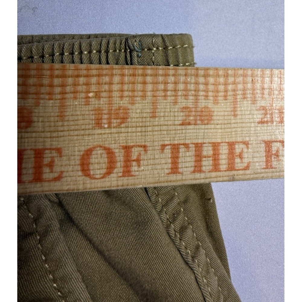 Gap Shorts Men's XXL Khaki Tan Twill Elastic Waist Drawstring Pull On Casual-684 - Picture 8 of 8
